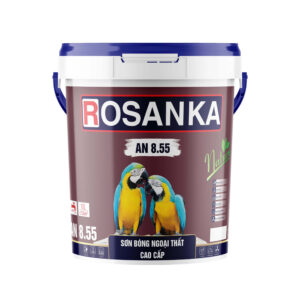 Sơn bóng ngoại thất cao cấp Rosanka - AN 8.55