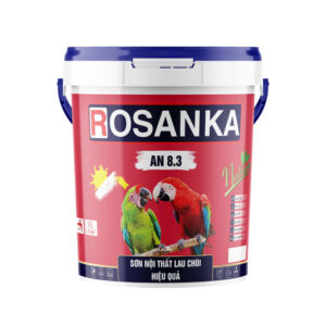 Sơn nội thất lau chùi hiệu quả Rosanka - AN 8.3